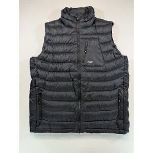 CIRQ Goose Down Puffer Vest Men’s XL Black 90/10 Insulated Zip Up